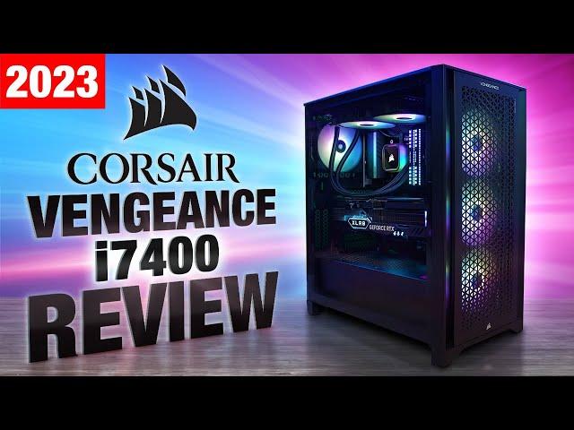 Corsair Vengeance i7400 Review! - Best Gaming Prebuilt PC in 2023?