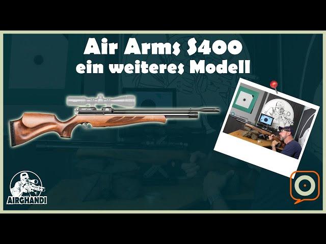 Air Arms S400 in braun - Ein beidhändiges Luftgewehr