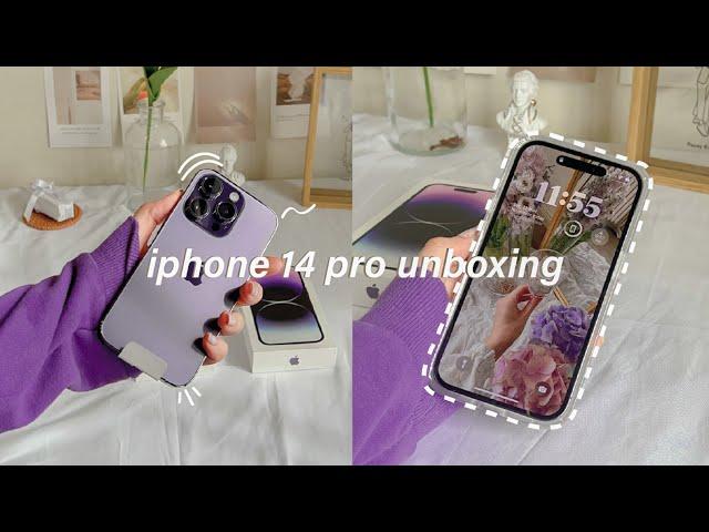 i got my first iphone 14 pro | unboxing new iphone 14 pro 