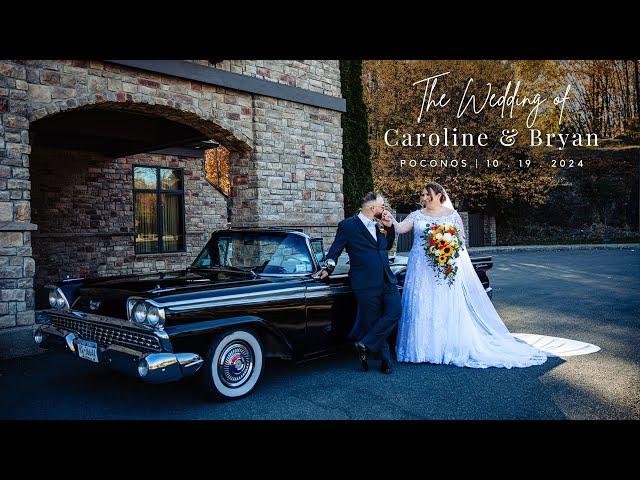 TERRAVIEW WEDDING VIDEO // POCONOS // CAROLINE & BRYAN