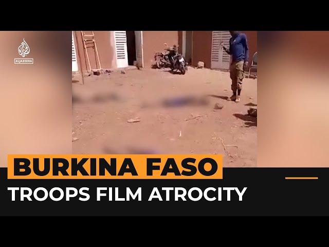 Video shows Burkina Faso forces killing boy in potential war crime | Al Jazeera Newsfeed