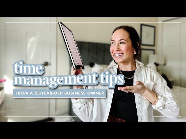 Time Management Tips To Balance Your Life + Work | By Sophia Lee Blogging