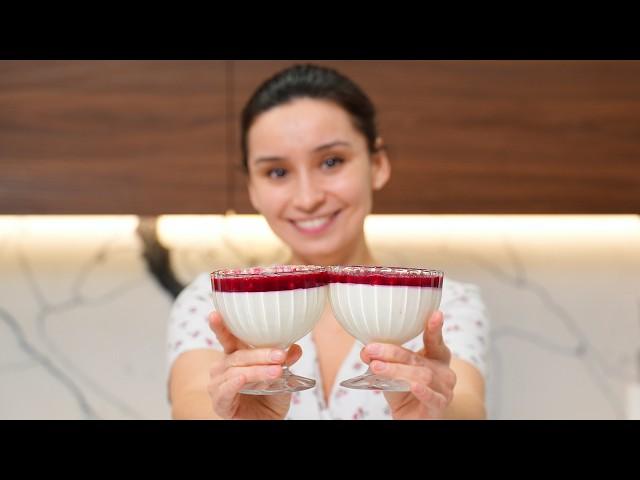 Panna cotta! Italian dessert in 5 minutes that conquered the whole world!