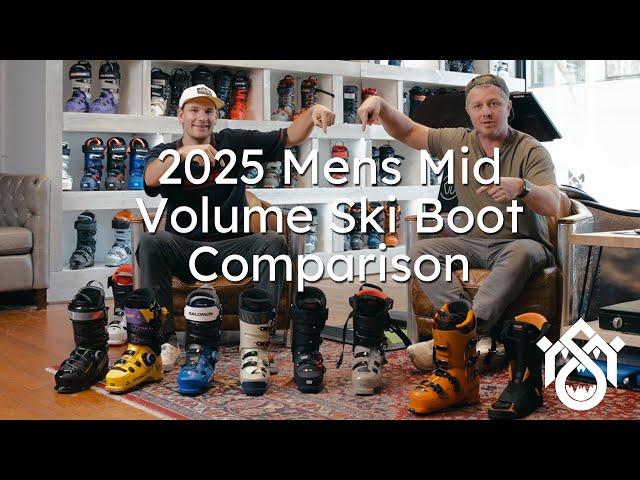 2025 Mens Mid Volume Ski Boot Comparison