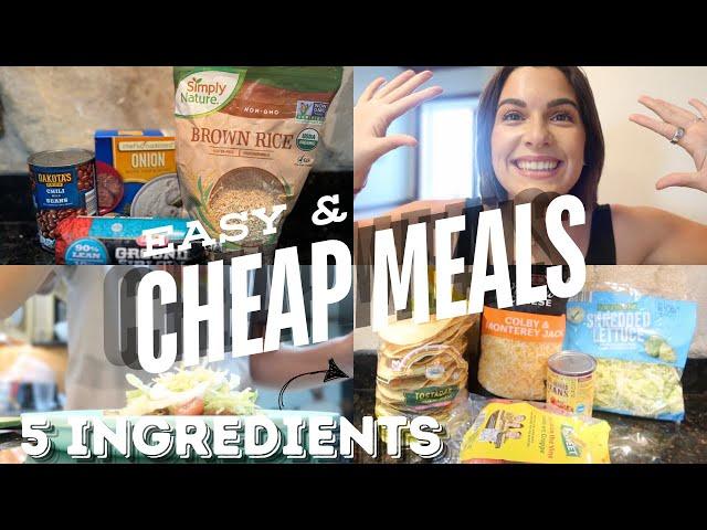 CHEAP MEALS YOU NEED TO TRY TO SAVE MONEY! EASY MEALS TO MAKE AT HOME | THE SIMPLIFIED SAVER