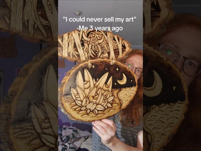 Take that Risk #Pyrography #woodburning #goth #gothic #spooky #scary #creature #monster #eyes