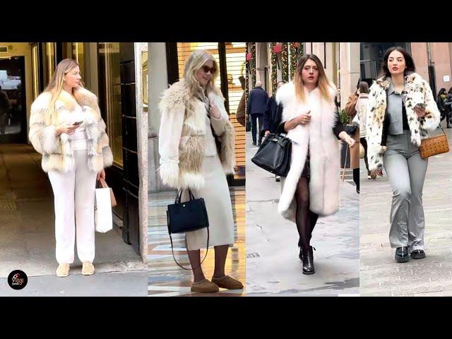 WINTER'S HOTTEST FASHION TRENDS FOR 2024! MILAN's MOST STYLISH STREET FASHION TRENDSETTERS!