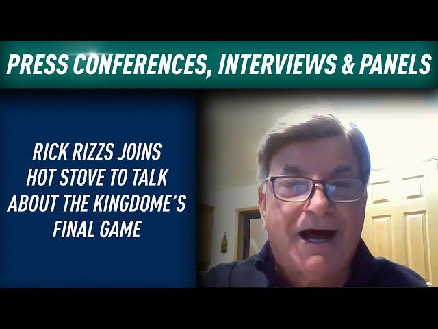 Holy Smokes! Rick Rizzs Chats About The Mariners Final Game At The Kingdome