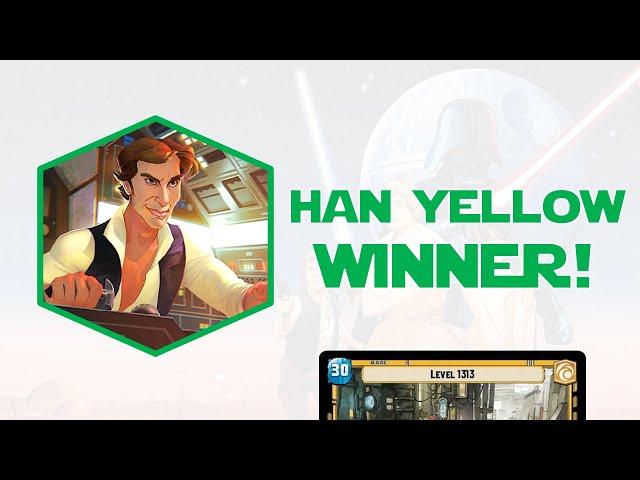 THE BEST HAN YELLOW LIST? 45 PLAYERS WINNER - Gameplay / Star Wars Unlimited EN-US