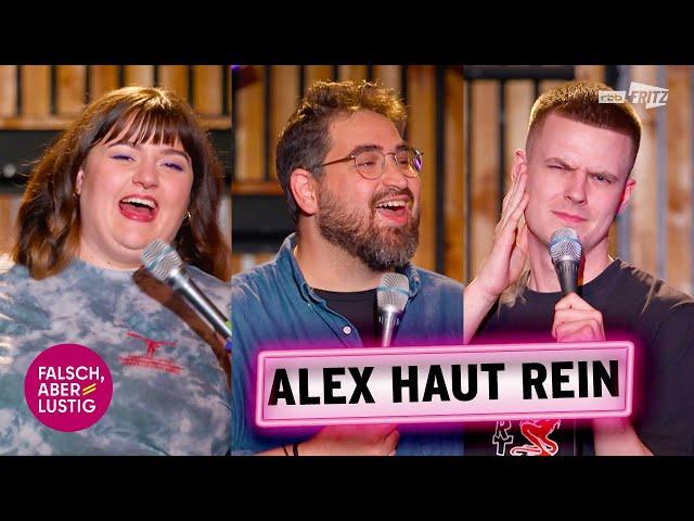 Was ist denn mit Alex Stoldt los? | falsch, aber lustig | Kinan Al, Teresa Reichl, Moritz Neumeier