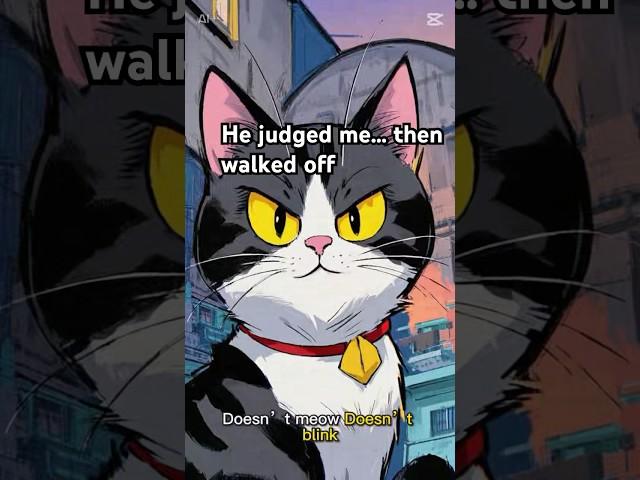 You Ever Get Judged by a Cat in Public? #travelhumor #catcontent