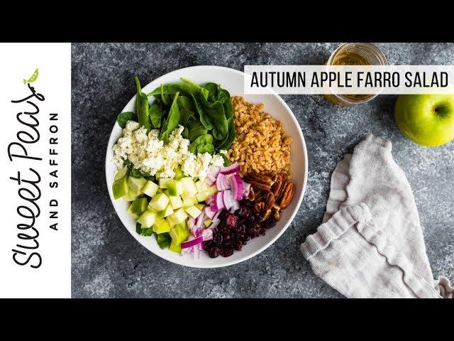 Autumn Apple Farro Salad