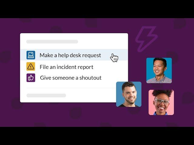 Workflow Builder: Automate routine processes in Slack