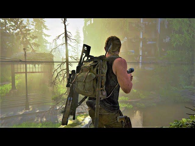 The Last of US 2 PS5 - Stealth & Brutal Combat (Abby) Gameplay | New Game Plus