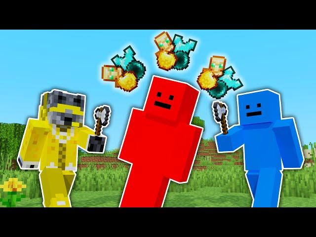 Minecraft Manhunt But Kier Drops OP Loot...