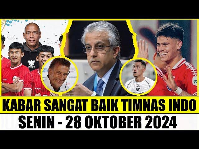 MANTAB! ALHAMDULILLAH KEJUTAN BESAR! 8 BERITA TIMNAS HARI INI28/10/24Kabar Timnas Indonesia