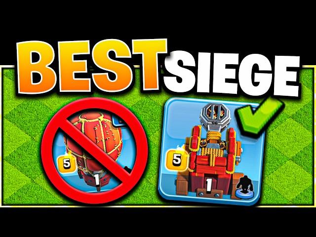 BEST Siege Machine for EVERY Attack Strategy