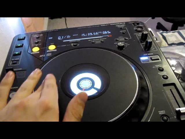 Pioneer CDJ 1000 MK3 with Serato Scratch Live