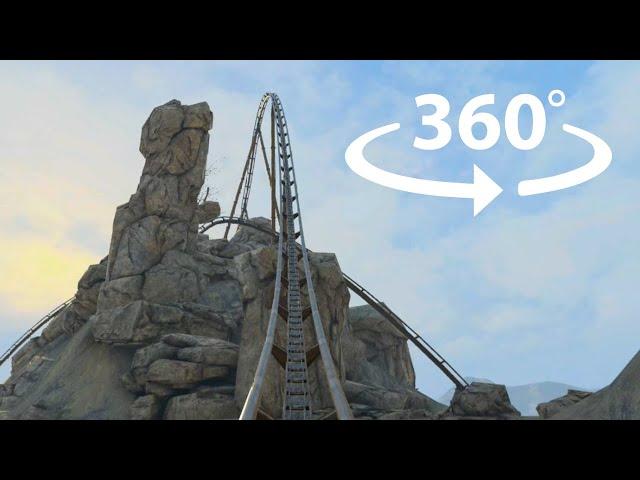 Rock Falls Roller Coaster 360° VR Video
