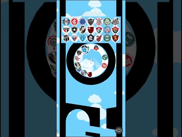 Desafio - Times de futebol - Simple Marble Race #simplemarblerace #santosfc