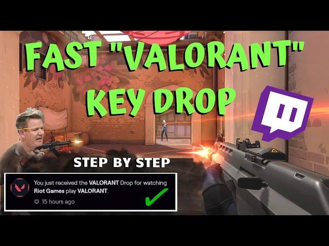 How to get Fast VALORANT beta Key Drop TWITCH" | (EASY Steps) Get Valorant beta Drop Access FAST