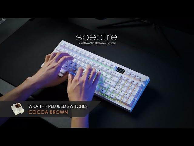 Tecware Spectre 75/96 - Typing Test