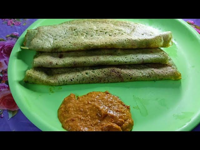 Pesarattu Allam pachadi       Healthy tiffin recipe