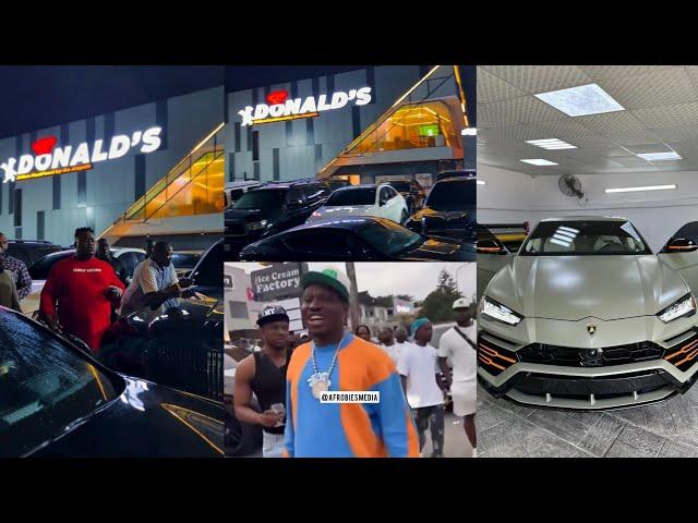 Cubana chief priest opens his Lagos restaurant / Zlatan ibile new Lamborghini worth 600 million