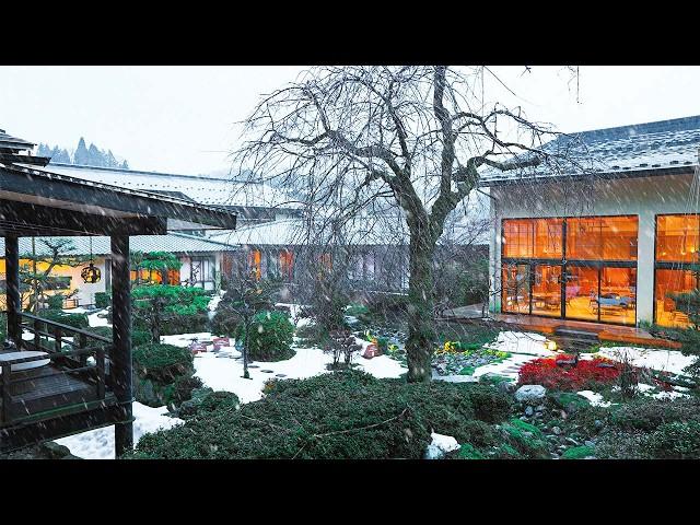 A Hot Spring Ryokan Built Around a Japanese Courtyard | Kanazawa Takitei