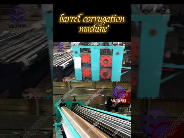 Barrel corrugated machine/Transverse thin corrugated sheet machine/Hot sell Corrugating machine