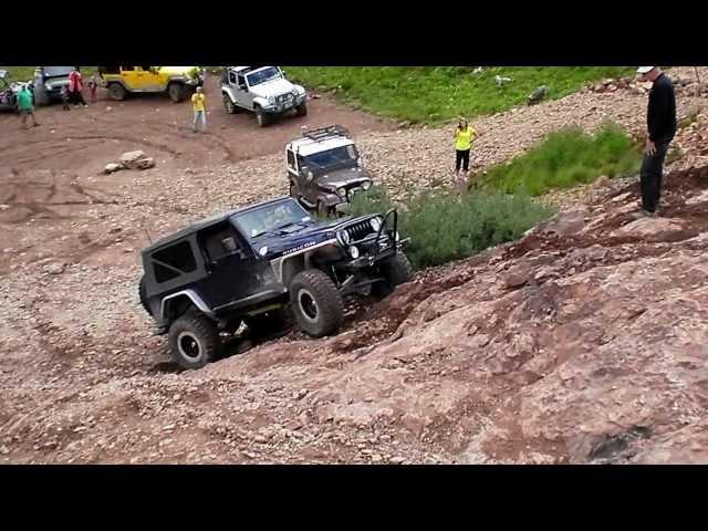 San Juan Mountains - Poughkeepsie Gulch - most difficult obstacle there