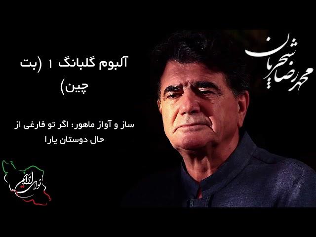 محمد رضا شجریان، آلبوم گلبانگ 1 (بت چین)، ساز و آواز ماهور: اگر تو فارغی از حال دوستان یارا