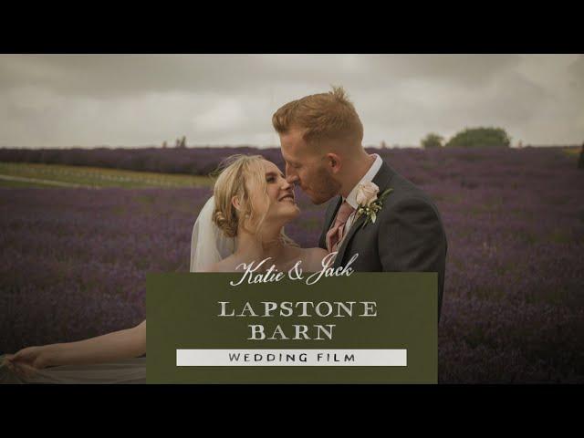 Lapstone Barn | Katie & Jack's wedding Highlights 2021 | Cotswolds Wedding Videographer