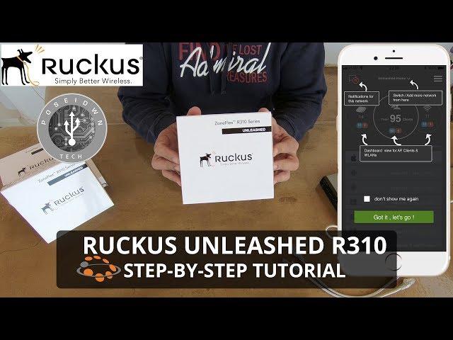 Ruckus Unleashed R310 Access Point -Great WiFi in minutes