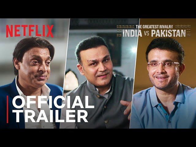 The Greatest Rivalry: India vs Pakistan | Official Trailer | Virender Sehwag, Shoaib Akhtar