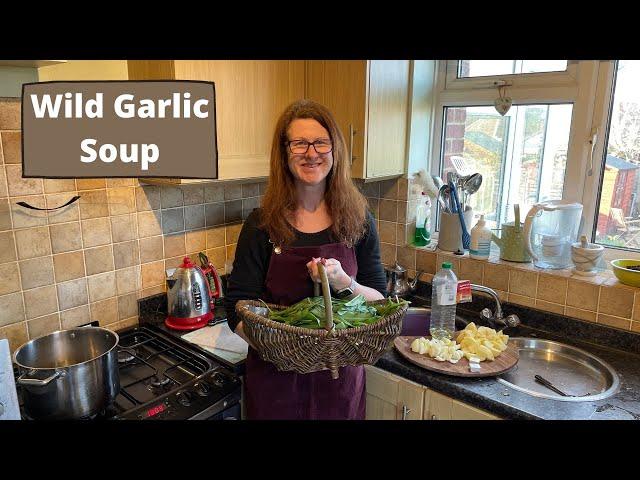 Wild Garlic Soup Recipe - Cooking With Foraged Food