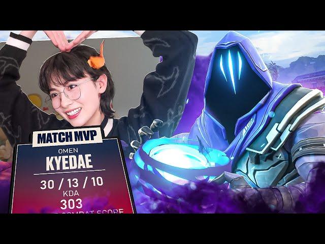 How I Got MATCH MVP With OMEN! | Kyedae