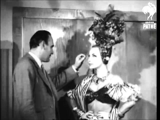 An interview with Carmen Miranda in London (1948)