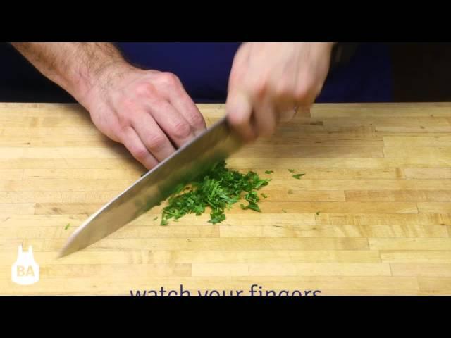 How To: Chop Herbs