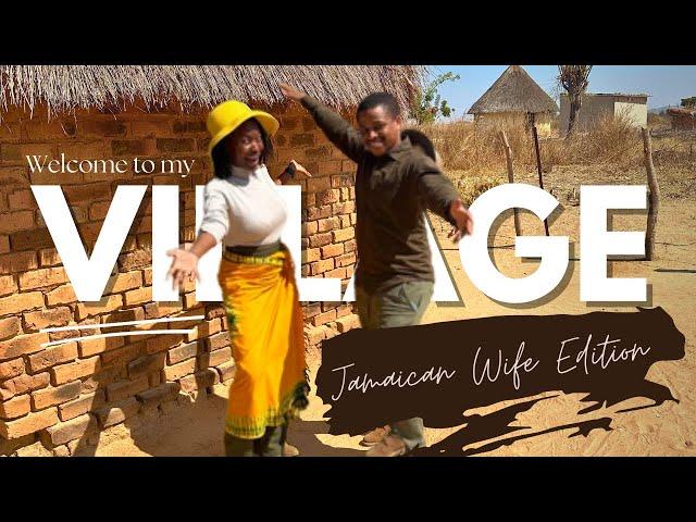 Taking My Jamaican Wife To My African Village (In Zimbabwe) | MEGABUSH FAMILY