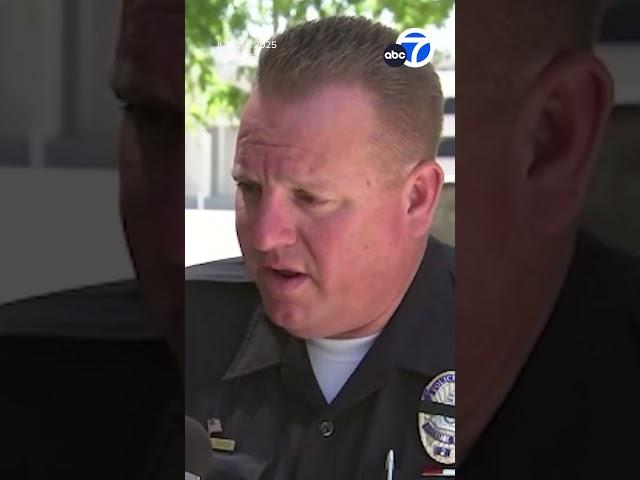 Police searching for driver who plowed into crowd at 'No Kings' protest
