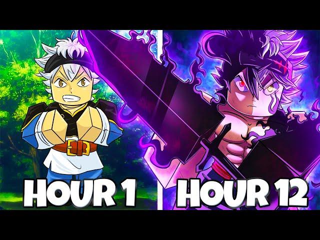 I SURVIVED 24 HOURS in BLACK CLOVER Roblox!