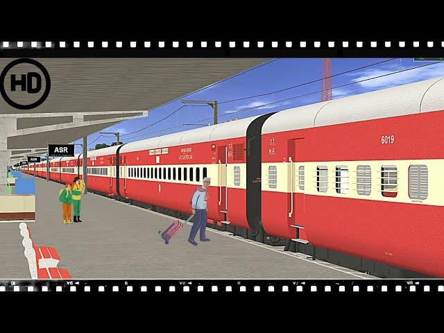 MY HOME TO RAILWAY STATION OF INDIAN RAILWAYS IN TRAINZ SIMULATOR 12 || FULL JOURNEY VLOG