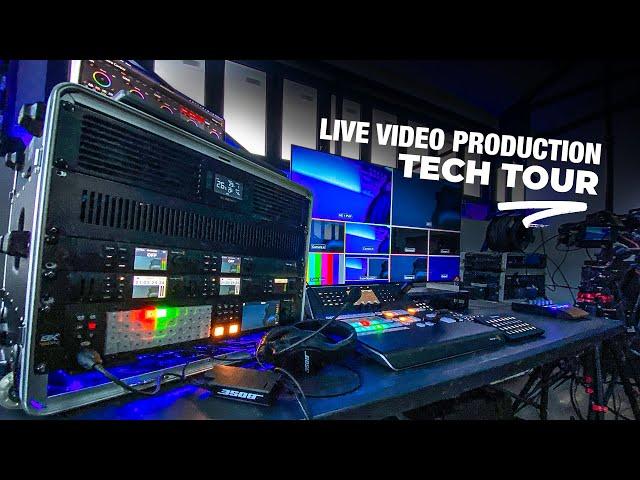 Complete Live Setup TOUR! Professional Live Streaming for Conferences & Events