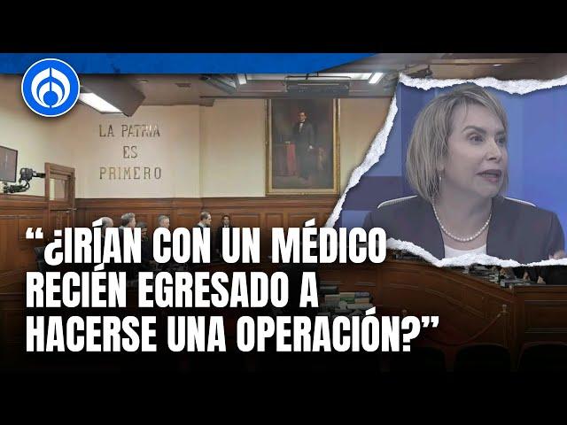 "Un juez votado es un político disfrazado": Magistrada Olga Lidia Treviño