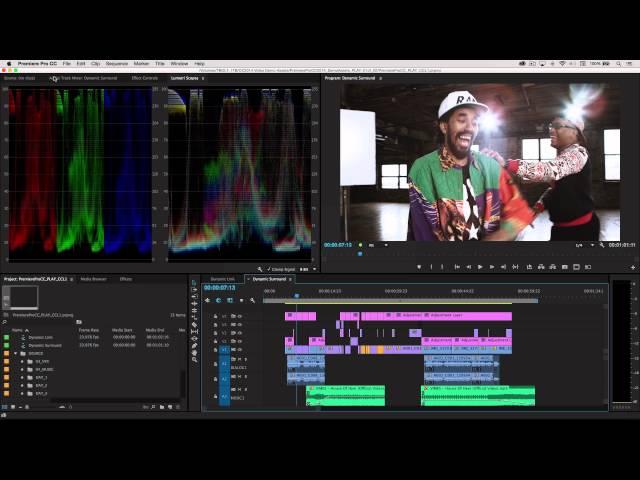 Dynamic Link with Premiere Pro CC and Audition CC