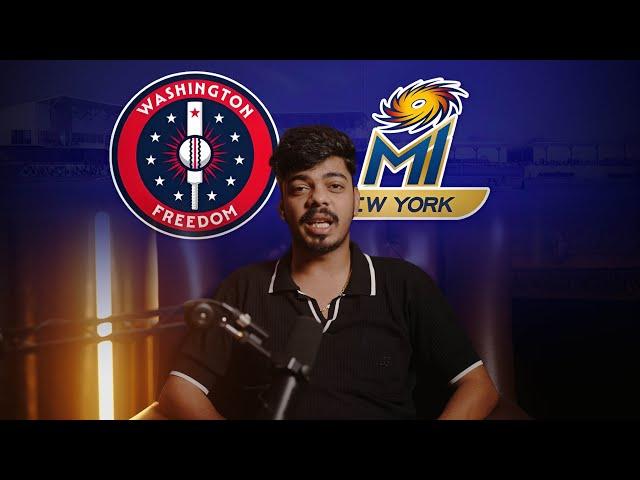 MI New York Vs Washington Freedom | MLC T20 | AKASH KI OPINION | Team of Today's Match