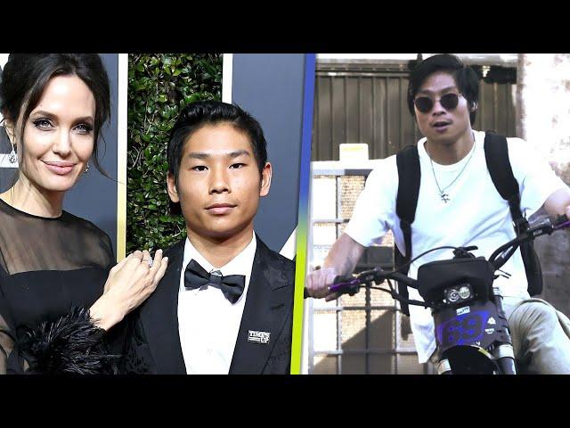 Angelina Jolie and Brad Pitt's Son Pax Hospitalized After E-Bike Accident