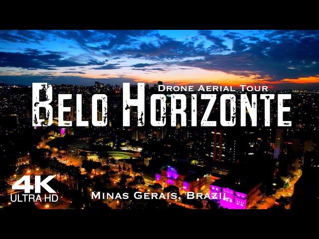 BELO HORIZONTE 2023  Drone Aerial 4K | Minas Gerais Brazil Brasil