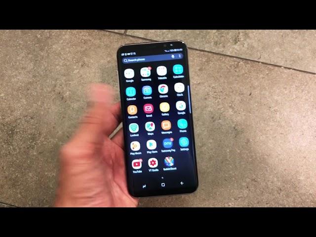 Galaxy S8 / S8+: How to Get to App Menu | Where are the Apps At?